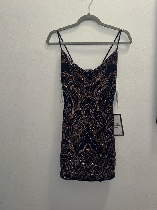 Macy's Dresses & Skirts - Macy's Black Sequin-Embellished Mini Dress